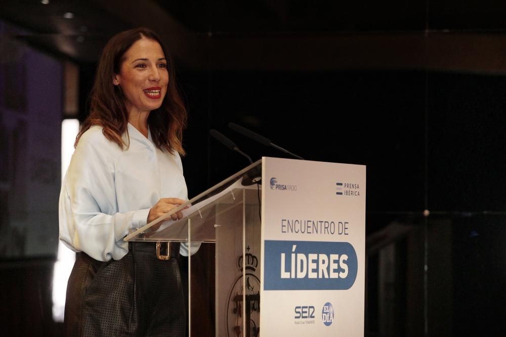 Patricia Hernández en el 'Encuentro de Líderes'