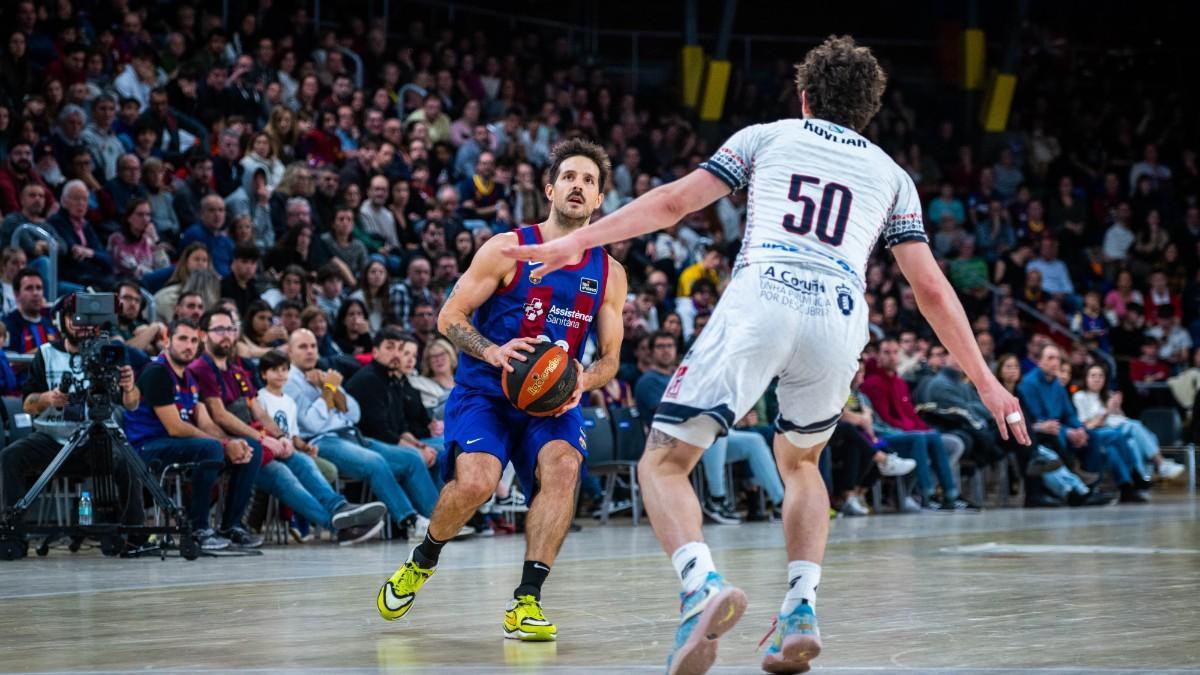 El Barça no estuvo acertado ante Monbus Obradoiro