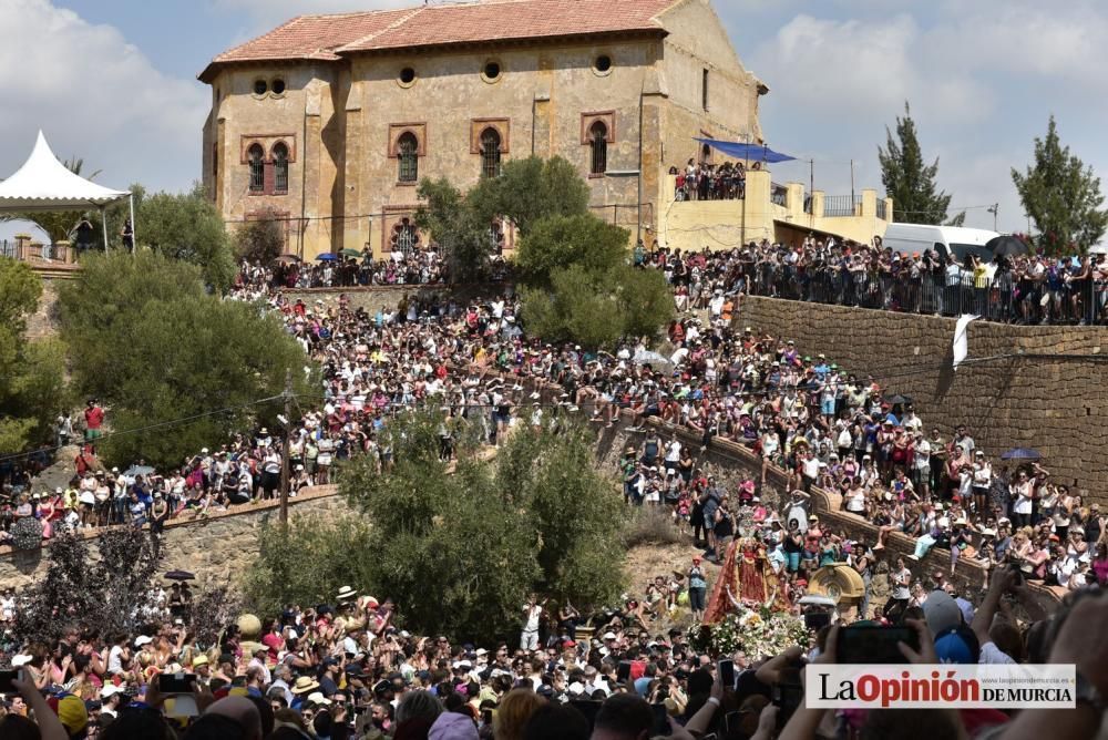 Romería de la Virgen de la Fuensanta: Llegada al S