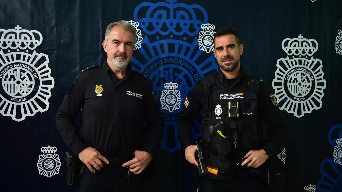 Policías que salvaron a un hombre en el monte Valcorchero de Plasencia: "Dio una lección de supervivencia".