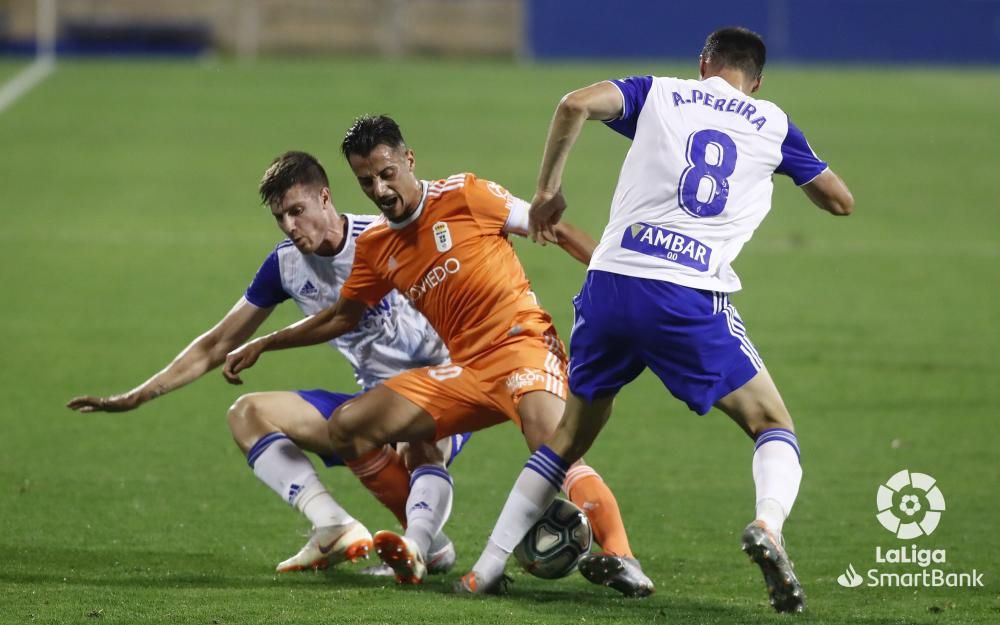 Fútbol: Así fue el Zaragoza-Real Oviedo