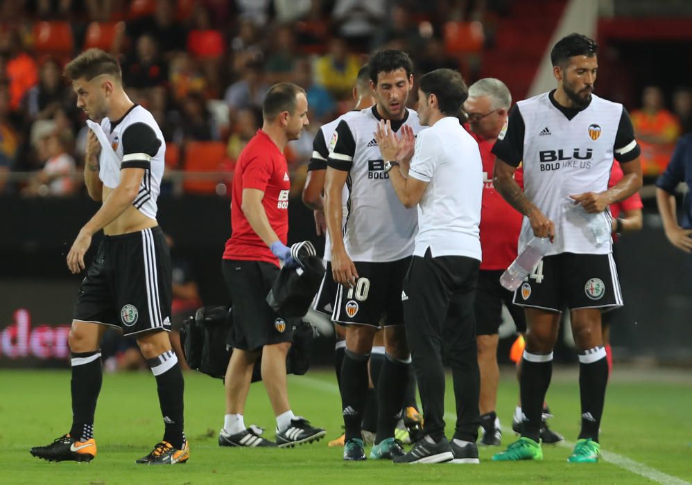 Valencia - Las Palmas, en imágenes