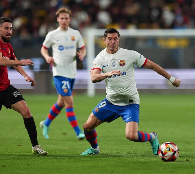 Supercopa de España. Semifinal FC Barcelona - Osasuna, las mejores imágenes