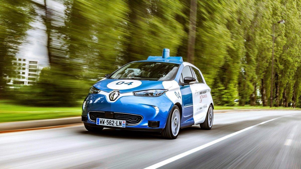 Renault Zoe Cab eléctrico.