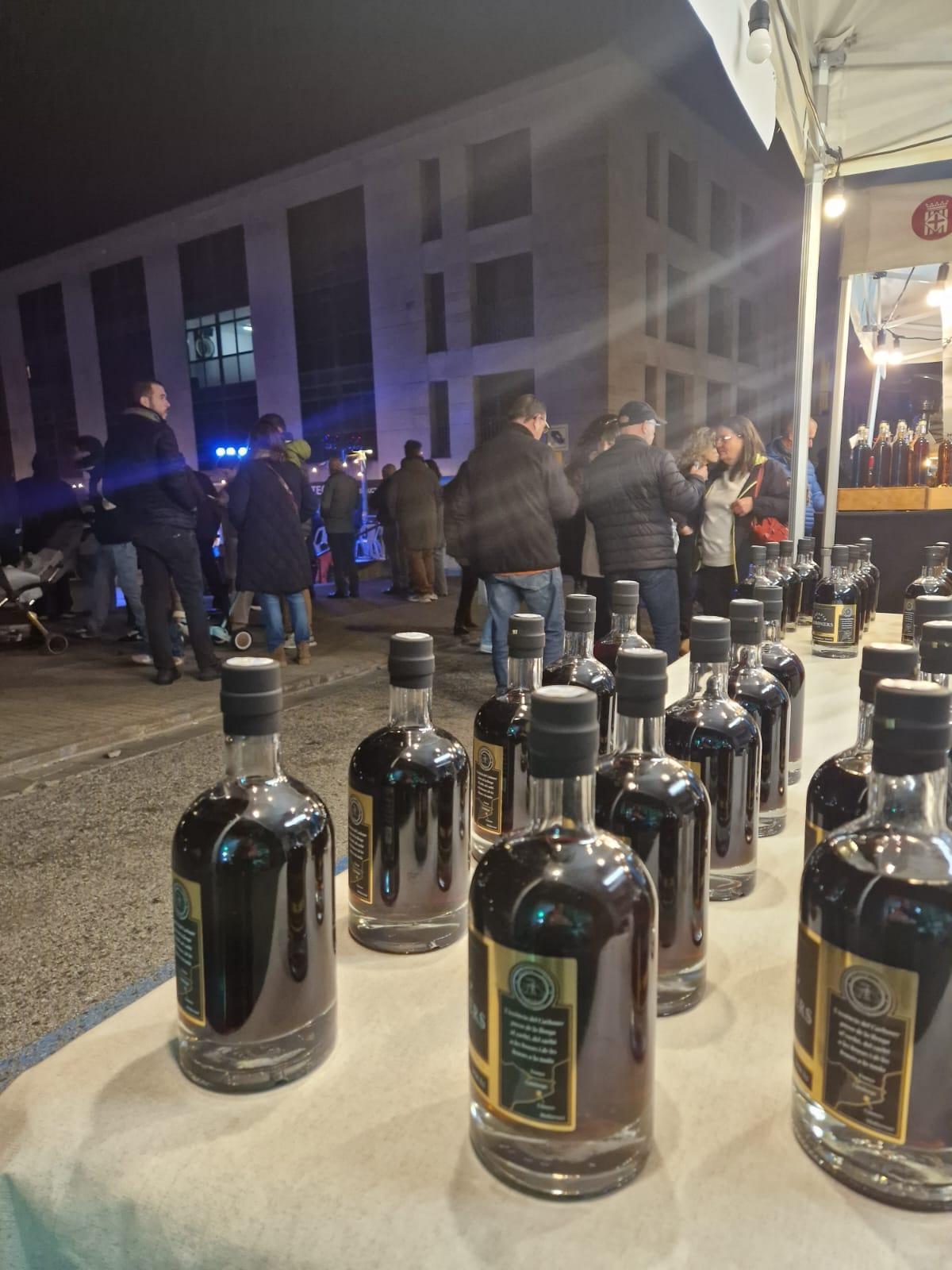 Ambient a la Fira de la Xocolata i la Ratafia de Berga, dissabte