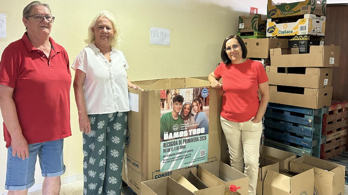 La Nucía recaudó 1.300 kilos de alimentos en la “Recogida Primavera” 2026 de la Federación Española de Bancos de Alimentos (FESBAL), celebrada el pasado fin de semana.