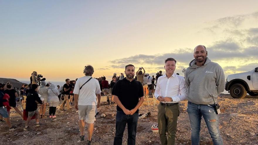 Russell Crowe finaliza la grabación en Gáldar de su nueva película 'El último druida'