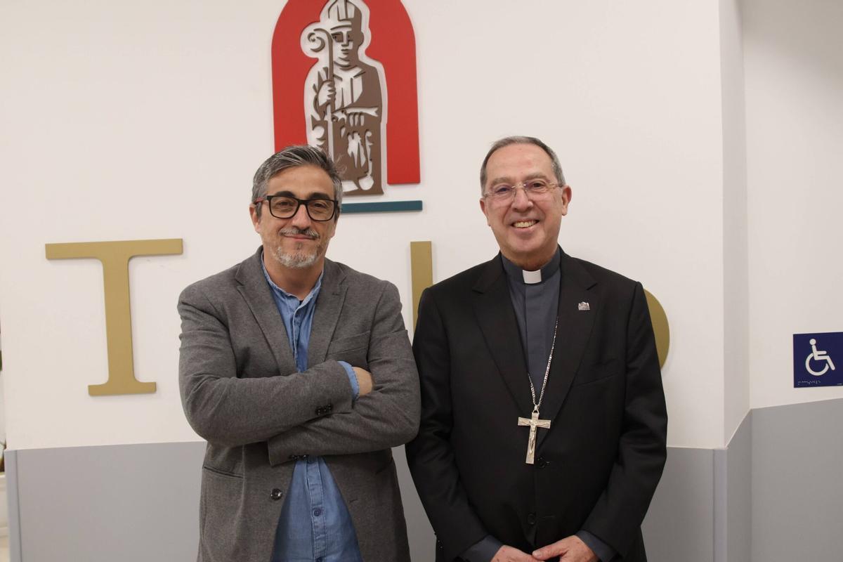 Club LA OPINIÓN-EL CORREO DE ZAMORA Entrevista mesa redonda con el obispo de Zamora, Fernando Valera.