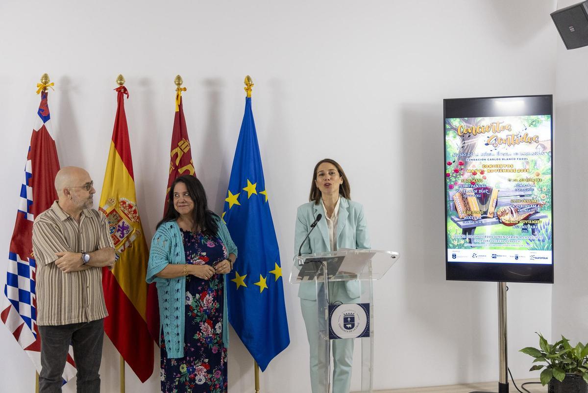 La concejal de Turismo, Ana Belén Martínez, durante la presentación de la pogramación