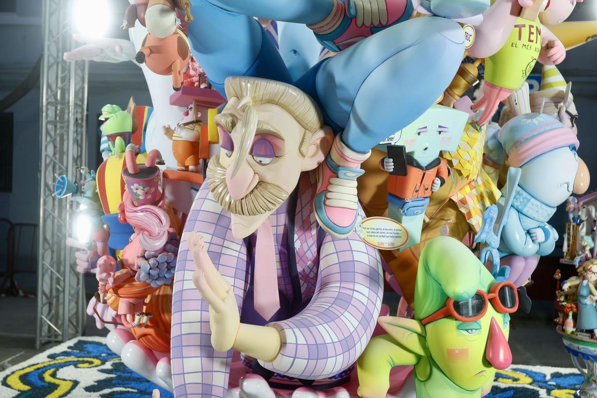 De viaje por la falla infantil de Duque de Gaeta