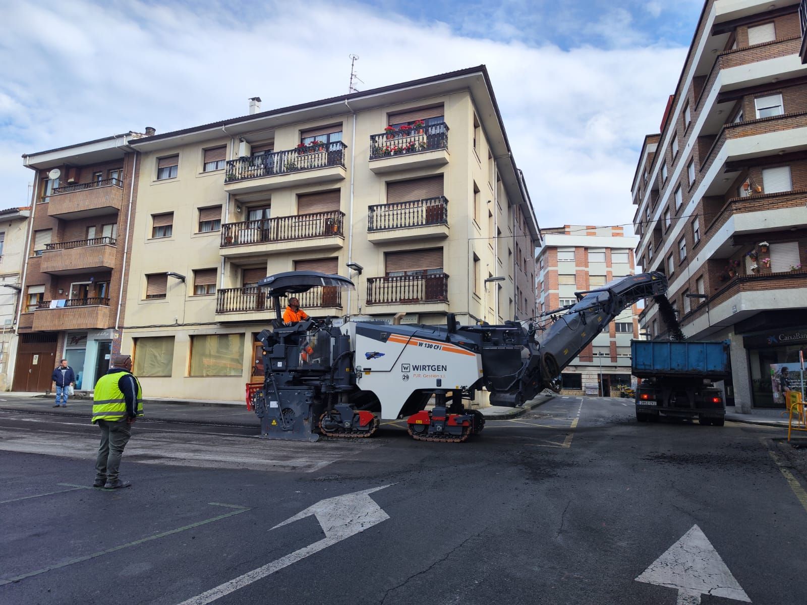 La villa moscona, abierta en canal: así avanza la obra para renovar el centro urbano