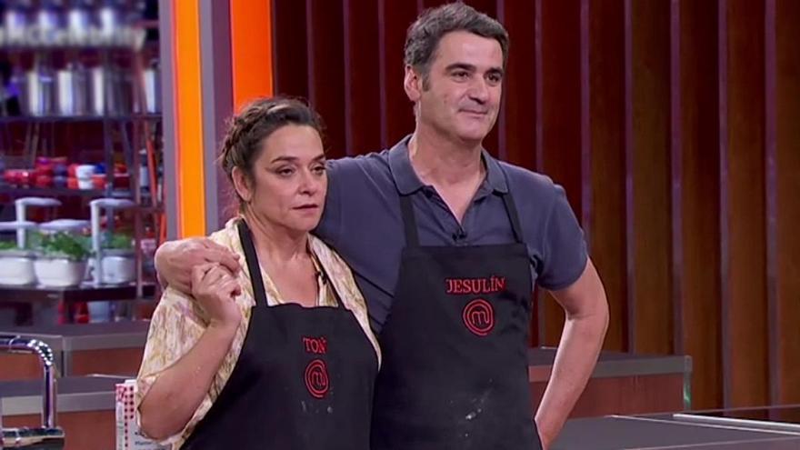 &#039;Masterchef Celebrity&#039; expulsó a uno de sus favoritos: Jesulín y Toñi Moreno quedaron en la cuerda floja