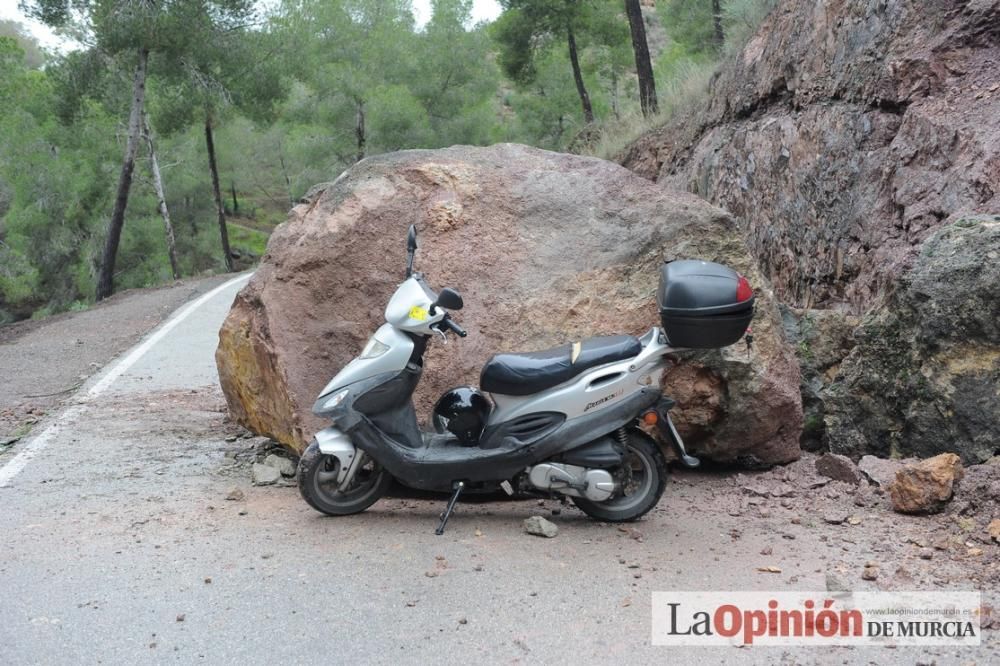 Las consecuencias del temporal en Murcia