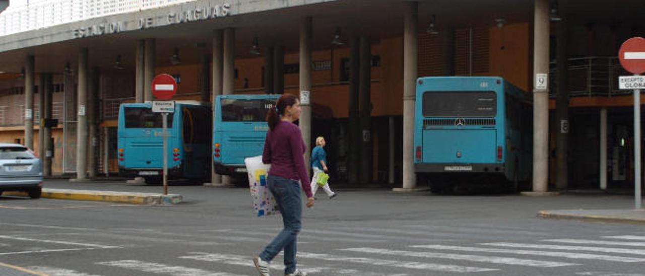 Estación de guaguas de Arucas.