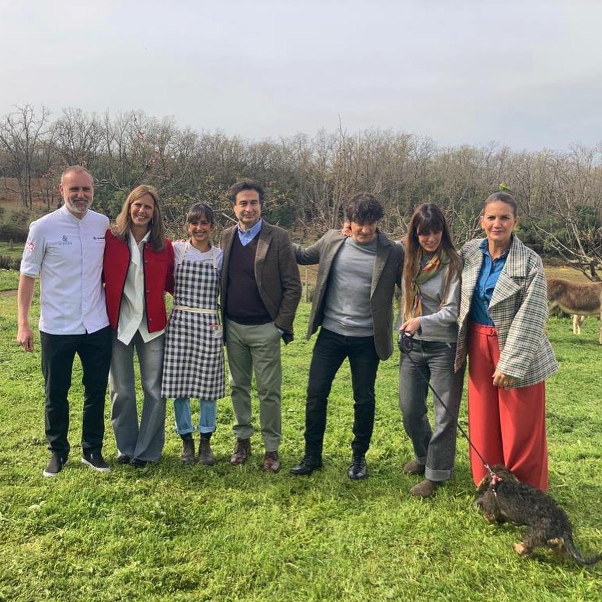 El equipo de Masterchef en Los Confites Organic Farm