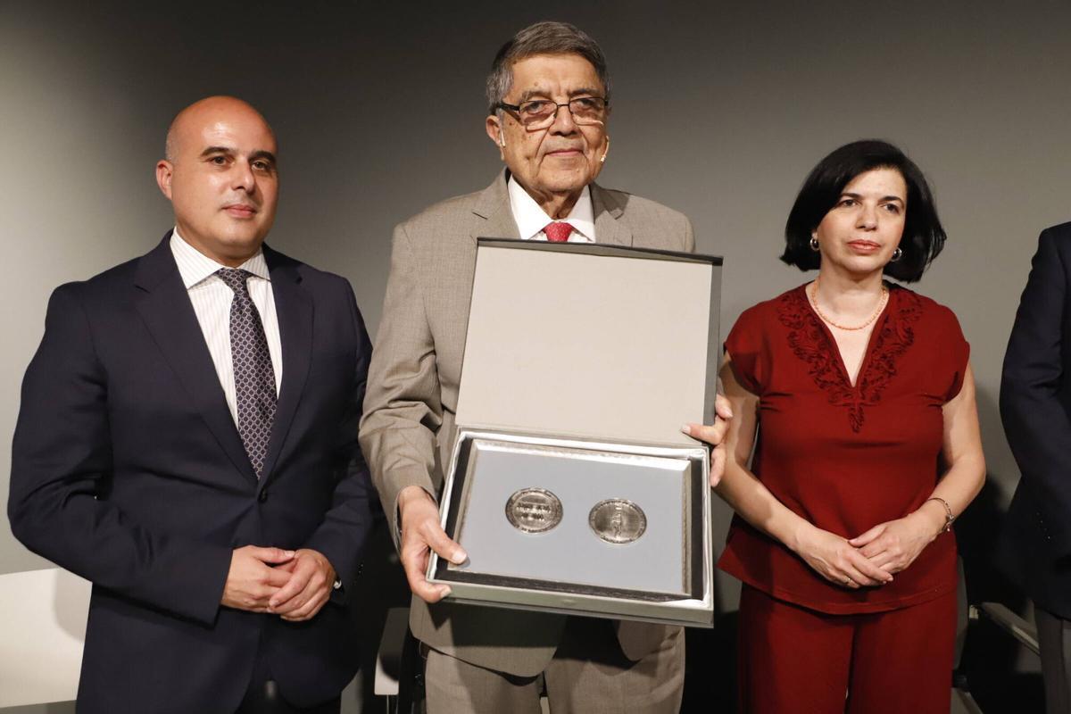 El escritor nicaragüense Sergio Ramírez, en Córdoba