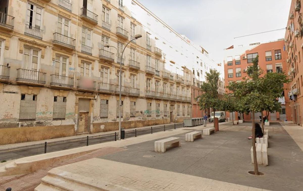 Un tramo de la calle Mariscal, en el barrio de La Goleta.