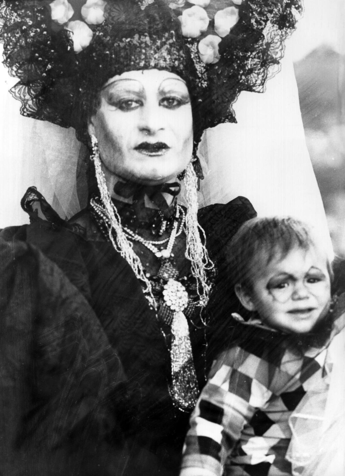 Disfraces infantiles en el Carnaval de Las Palmas de Gran Canaria en 1985