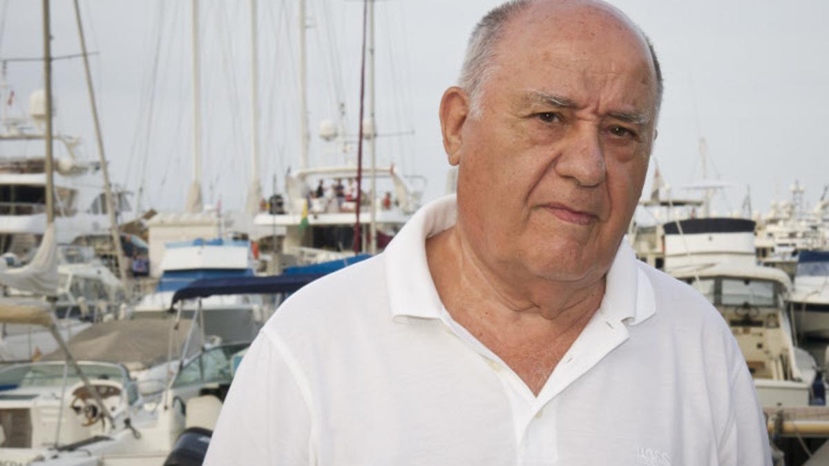 El empresario Amancio Ortega