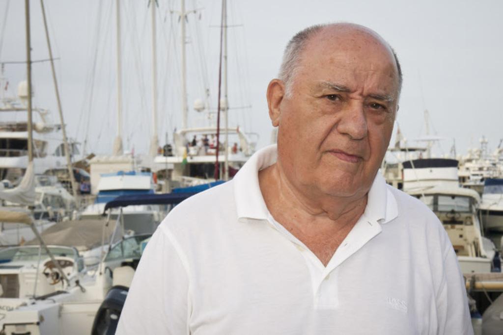 El empresario Amancio Ortega