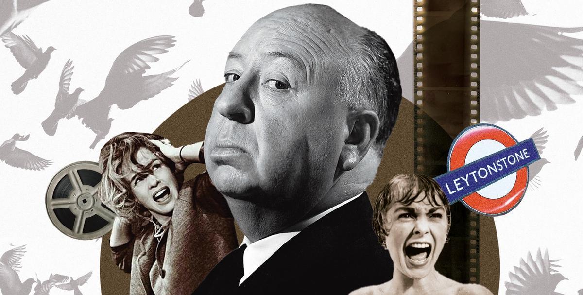 El cineasta Alfred Hitchcock