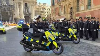 Acordes de arpa en Murcia para honrar a San Patricio: "Ser policía local no es un trabajo más, es una vocación de servicio público"