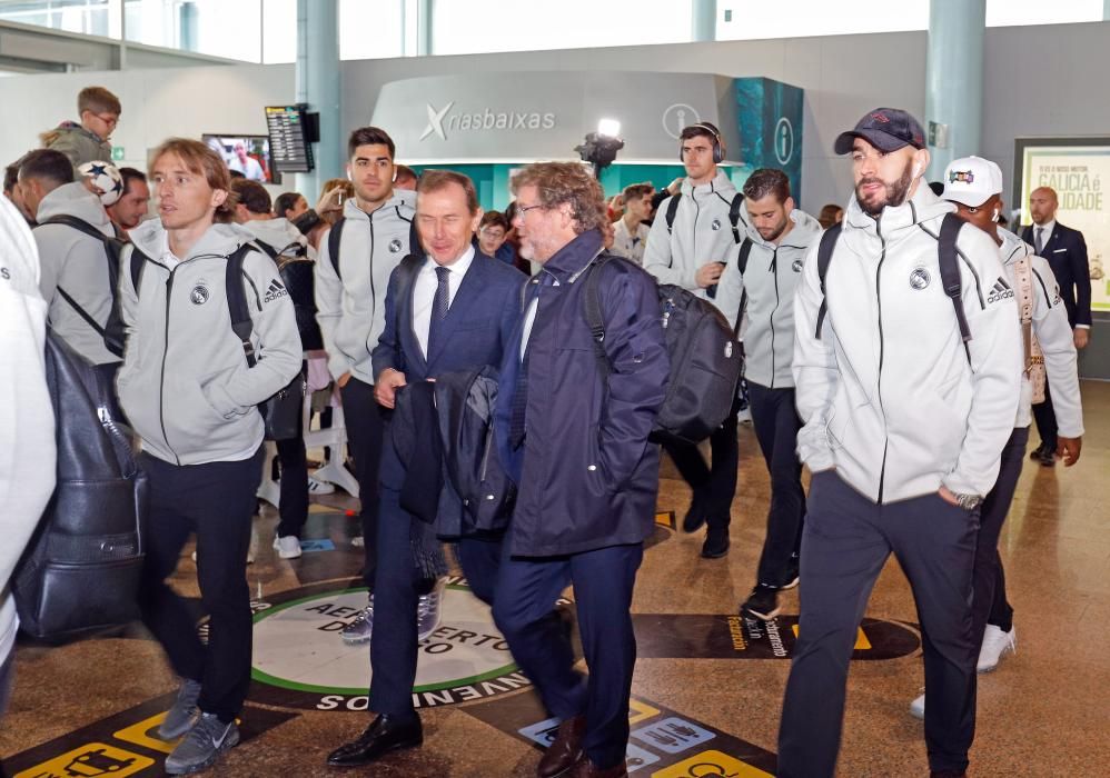 El Real Madrid llega a Vigo