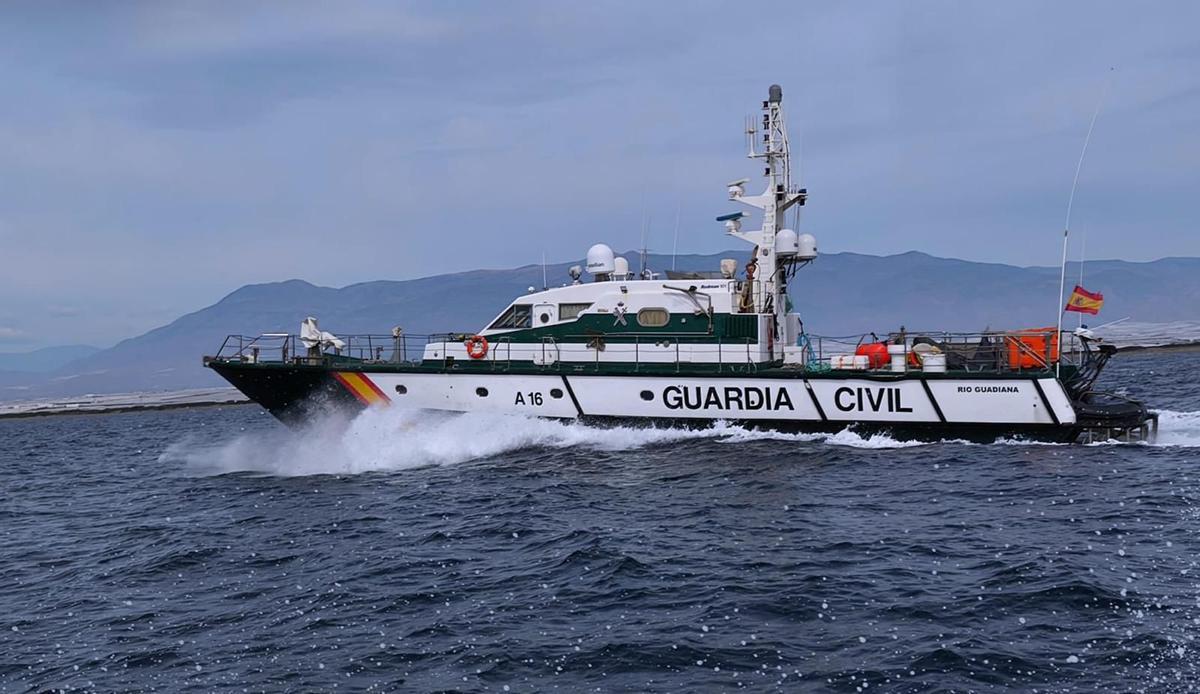 Buque de altura de la Guardia Civil integrado en una operación de Frontex exclusivo para aguas de la Región.