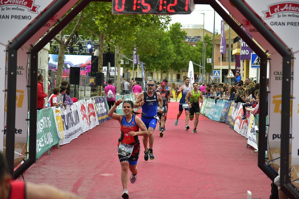 Llegada del triatlón de Fuente Álamo (I)