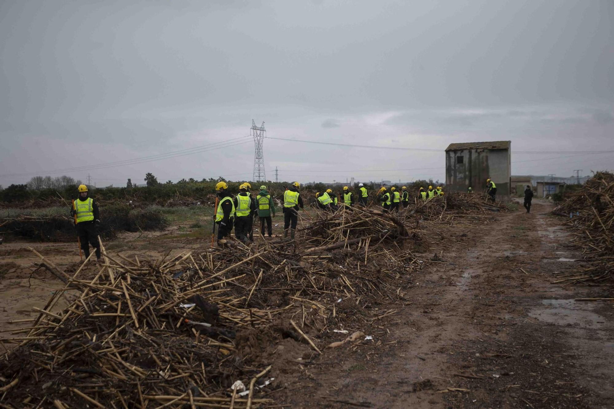 La UME continua la busqueda de desaparecidos