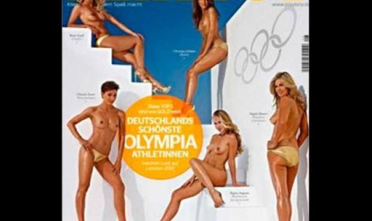 Las atletas olímpicas de Alemania, al desnudo