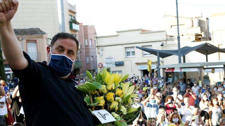 El exvicepresidente de la Generalitat Oriol Junqueras.