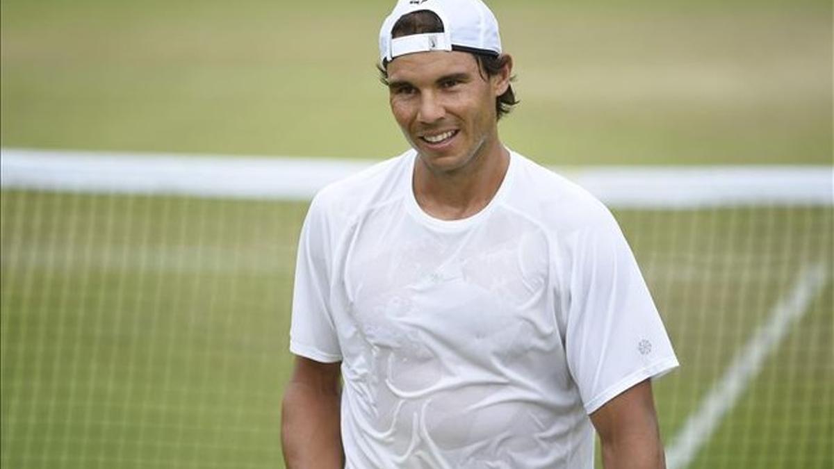 Rafa Nadal hace su debut en Wimbledon este martes al mediodía