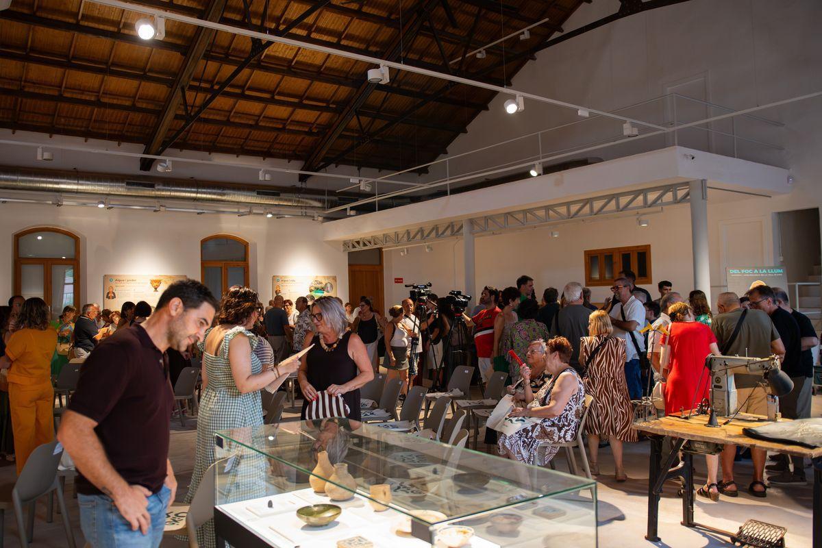 Inauguración de la Fàbrica de la Llum, en la Vall d'Uixó.