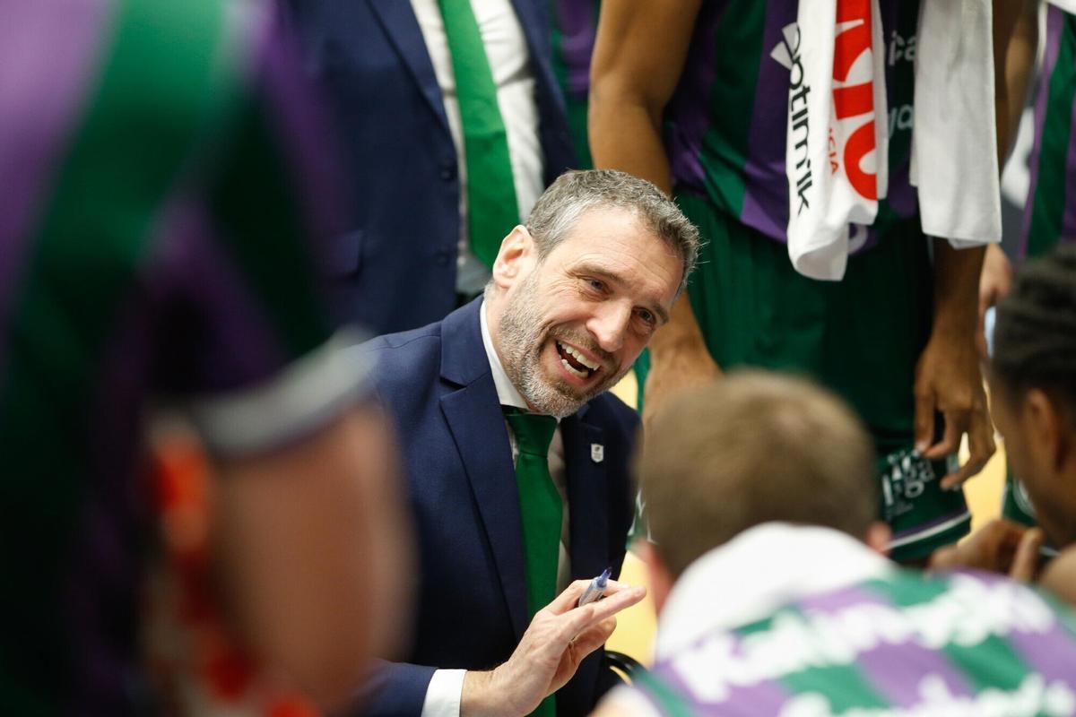 Partido de la Liga Endesa entre el Breogán y el Unicaja, disputado en Lugo