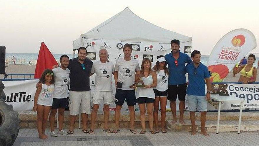 Gran acogida en el primer torneo Senssai-beach Tennis Costa Blanca