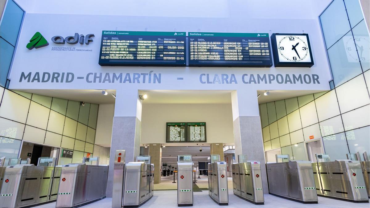Estación Renfe Madrid-Chamartín-Clara Campoamor