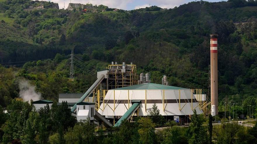 La central térmica de La Pereda.