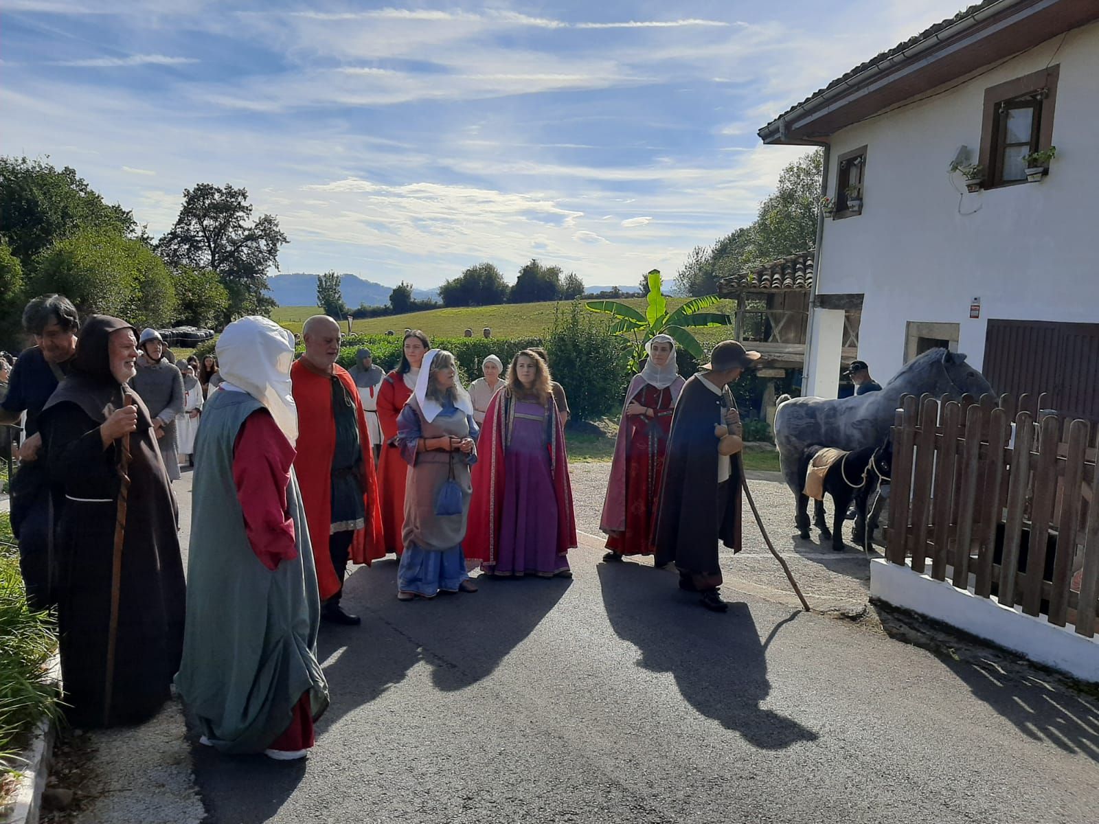 La I Recreación Peregrina en el Santuario del Fresno (Grado) en imágenes