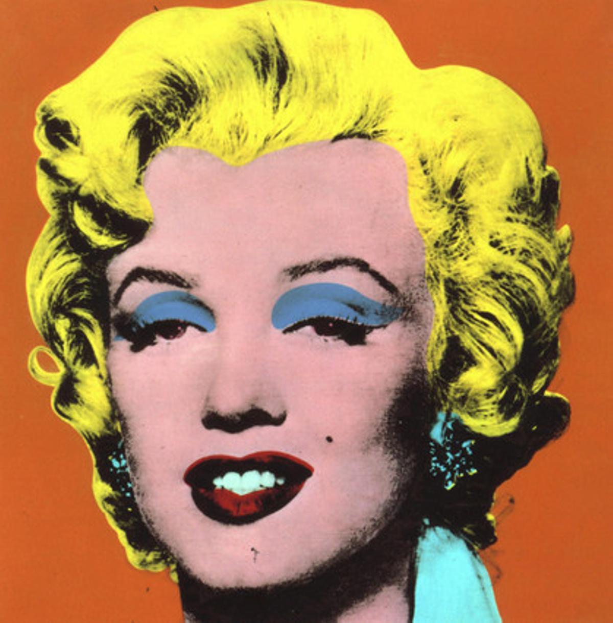 Una de les populars serigrafies de l’artista Andy Warhol, basada en una foto de l’actriu a la pel·lícula ’Niagara’, del 1953.