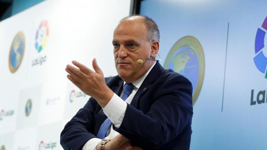 Javier Tebas, presidente de LaLiga