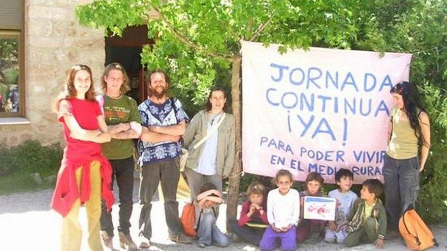 Olba , un colegio sin libros, pero con naturaleza y... alumnos