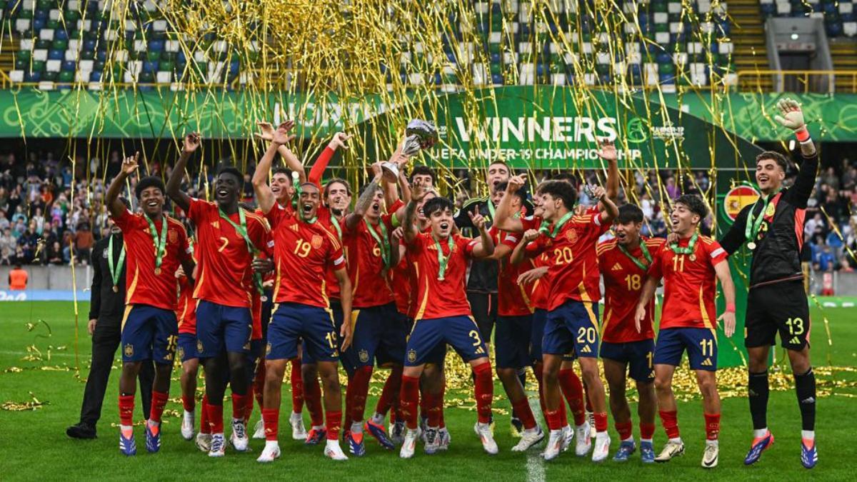 España, campeona de Europa sub-19