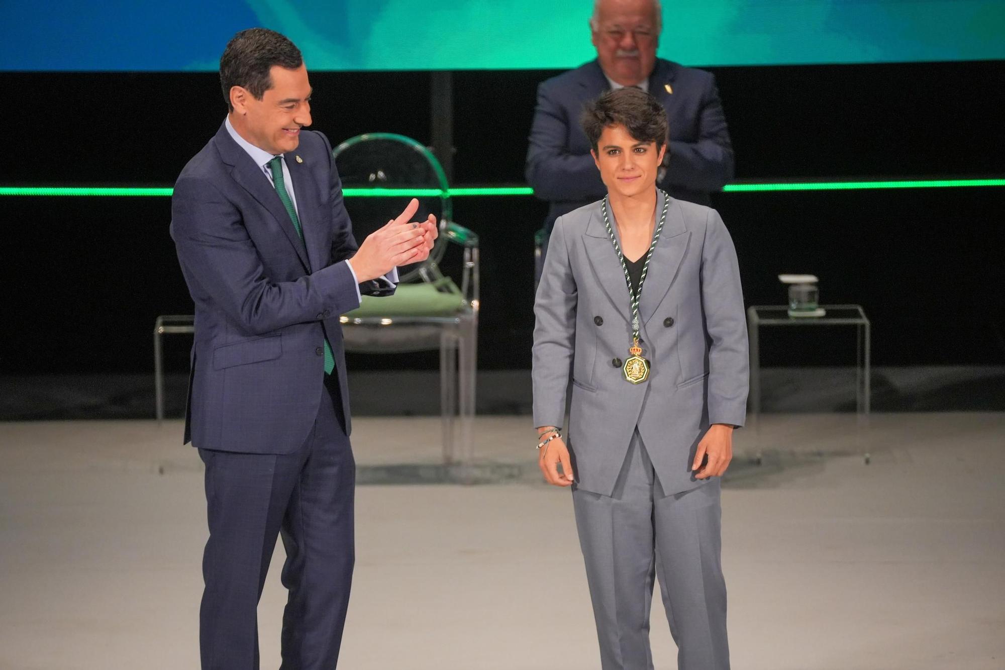 La gala del 28-F y la entrega de Medallas de Andalucía 2024, en imágenes