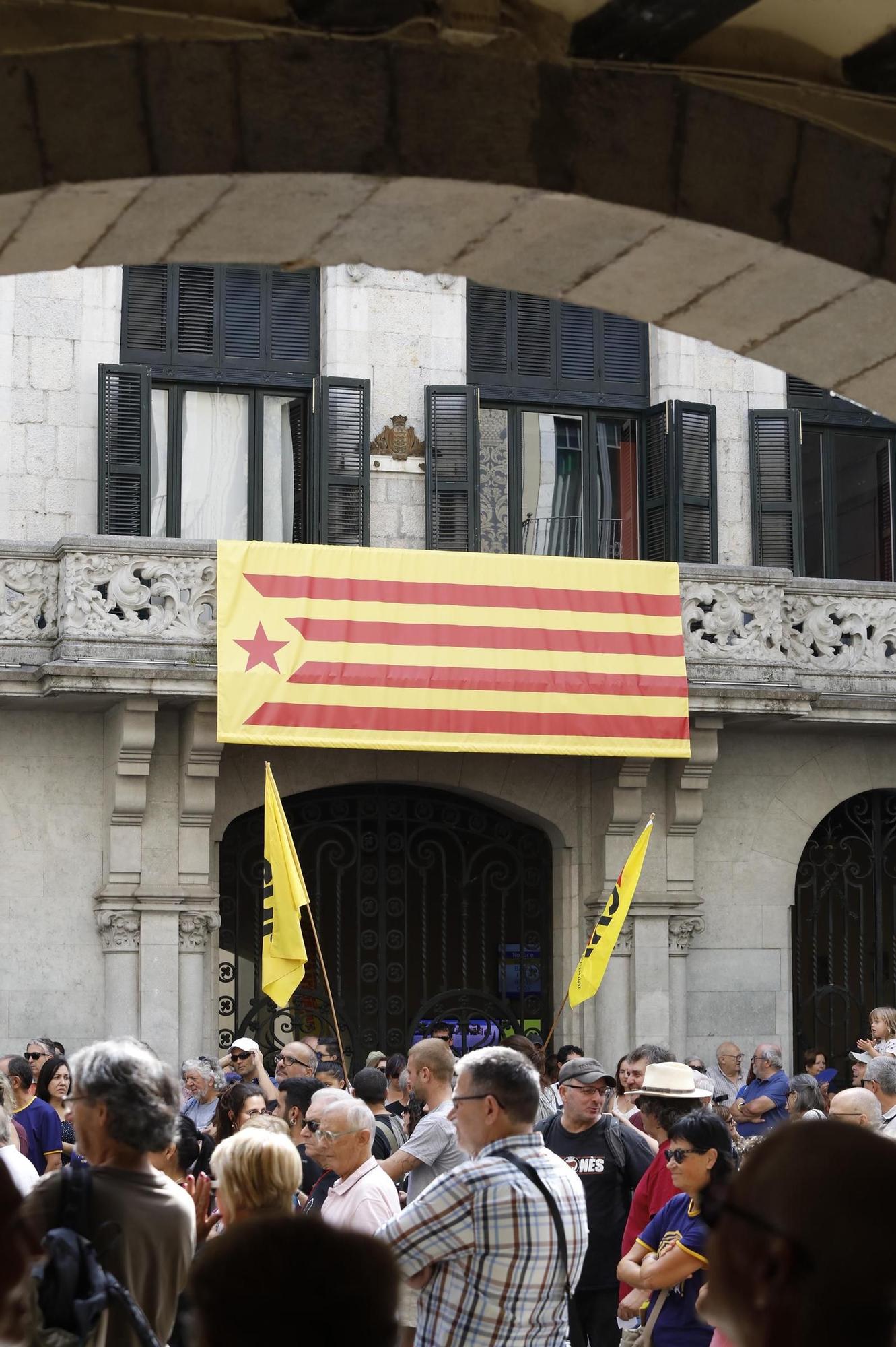 La manifestació de Girona de la Diada, en imatges