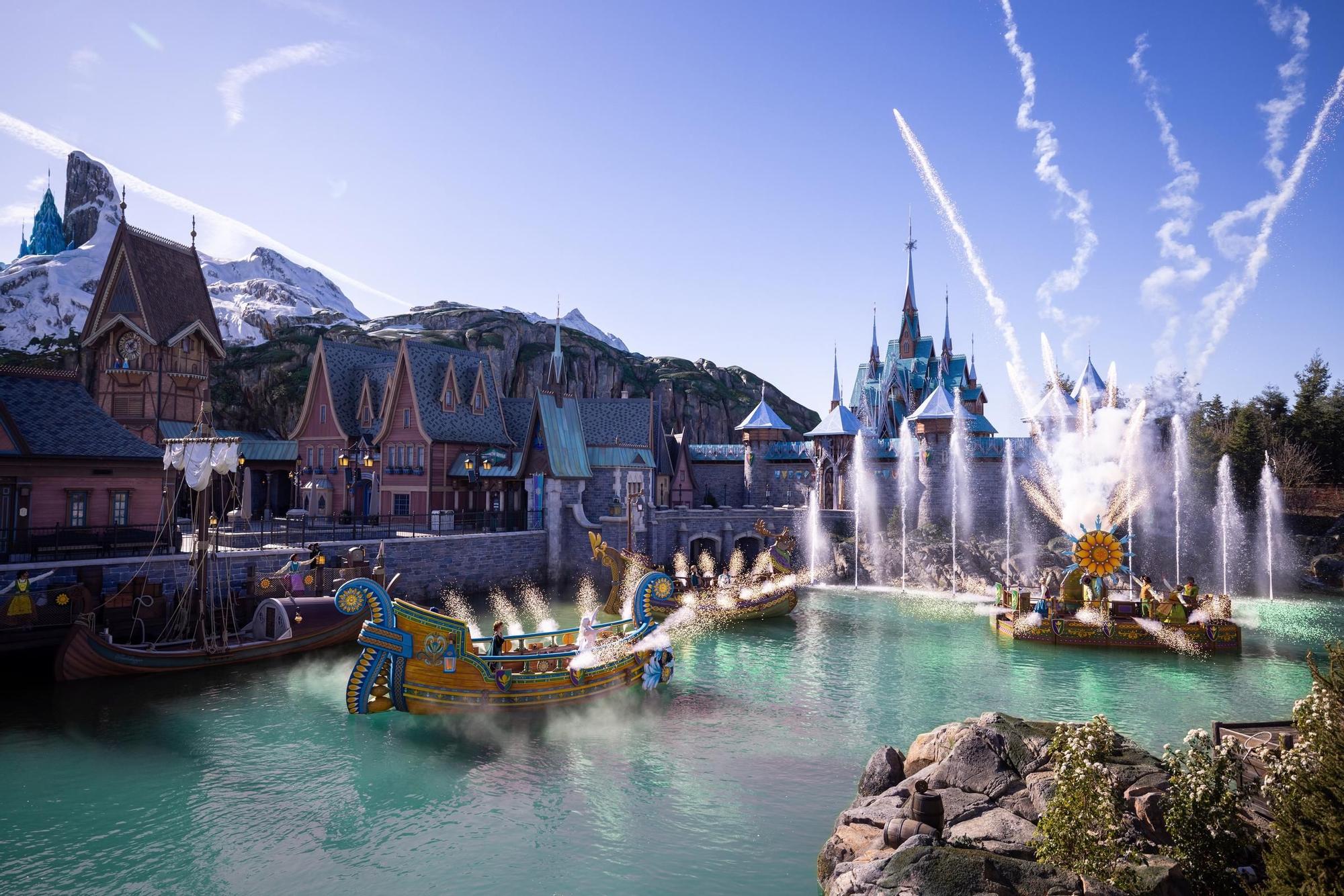 Disneyland Paris estrena ahora en marzo el esperado World of Frozen.