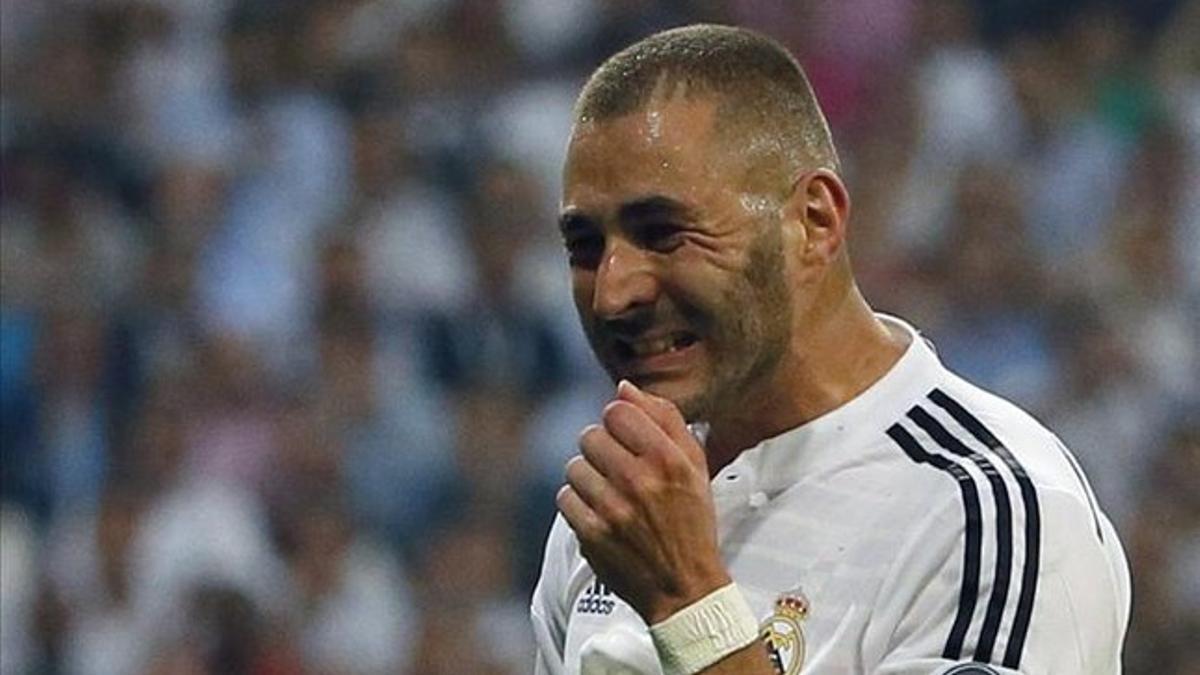 Benzema será baja ante el Getafe