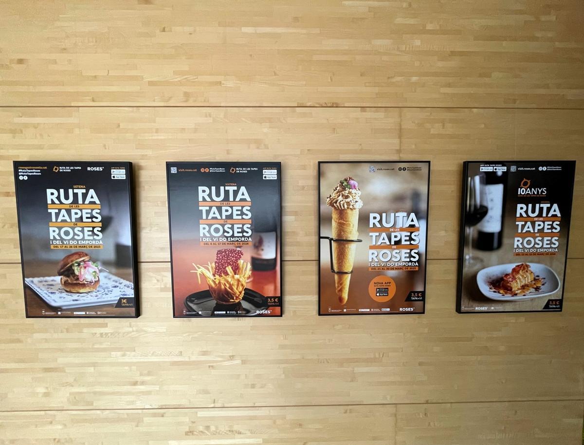Mostra de cartells de la Ruta de Tapes.