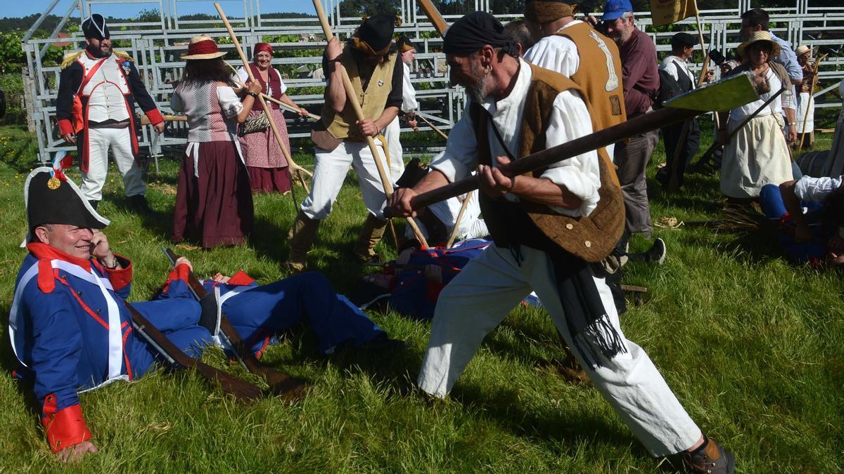 La batalla de Casal de Eirigo, en 2019.