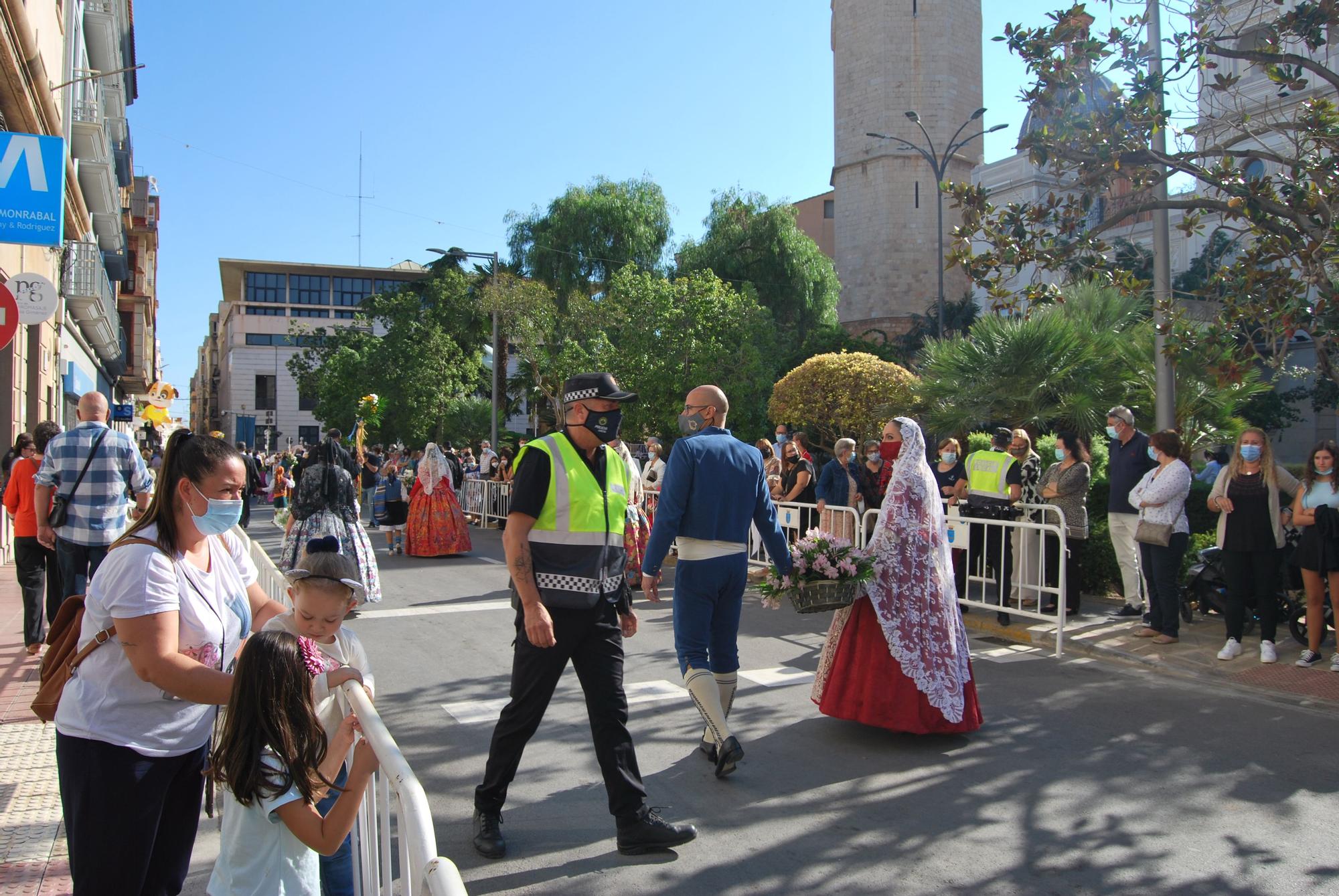 Ofrenda a la patrona de Burriana